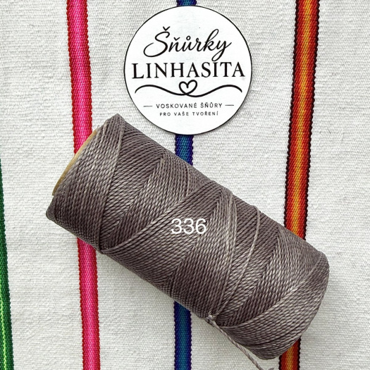 Linhasita 1 mm 336 celá cívka (šedá)
