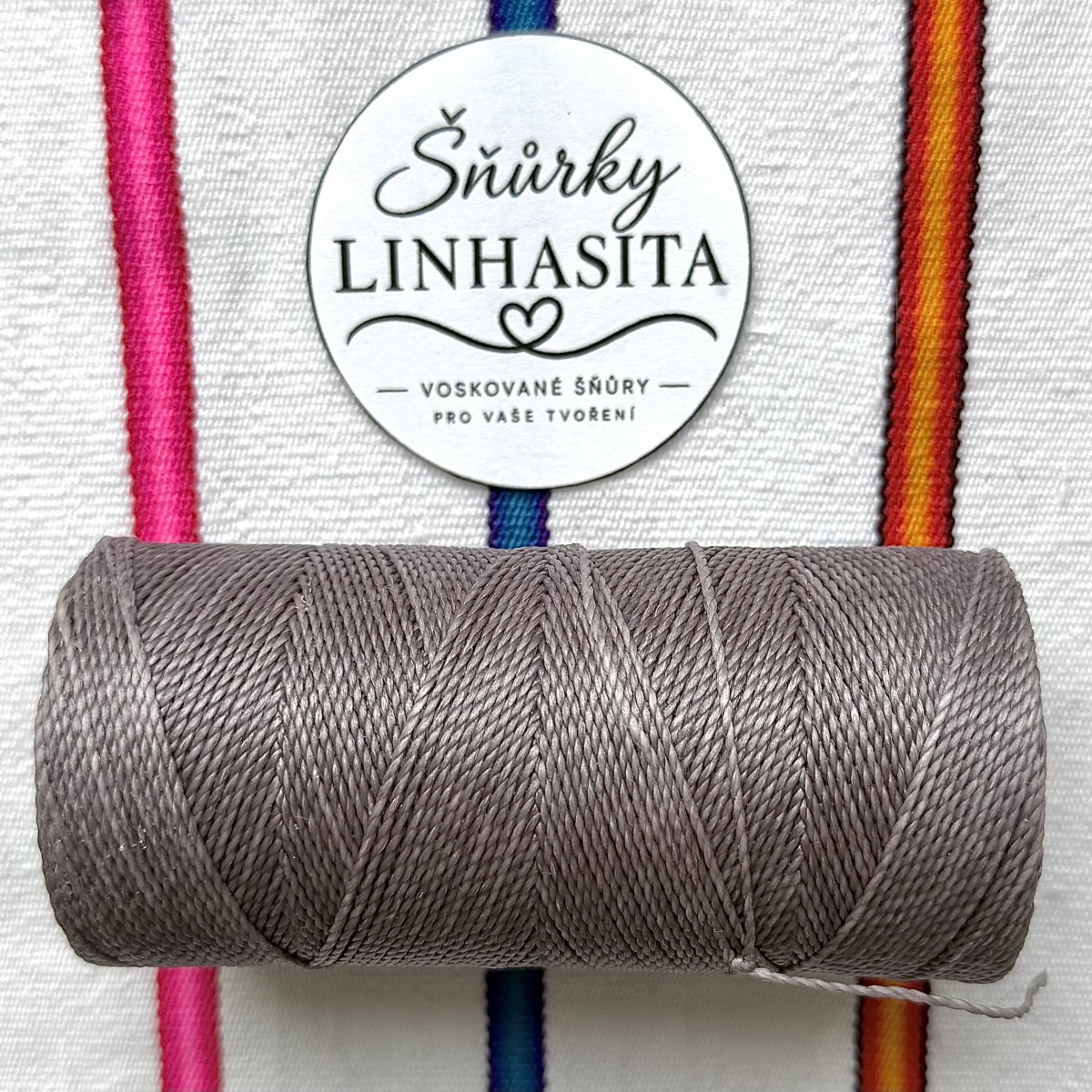 Linhasita 1mm 336 5m (šedá)