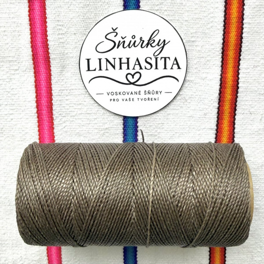 Linhasita 1mm 511 5m (hnědošedá)