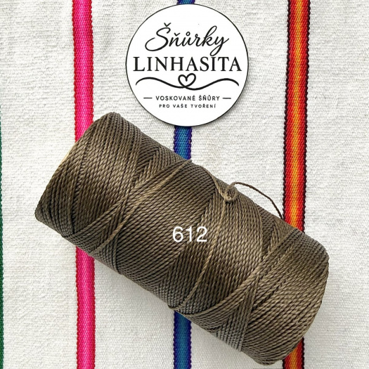 Linhasita 1 mm 511 celá cívka (šedohnědá)