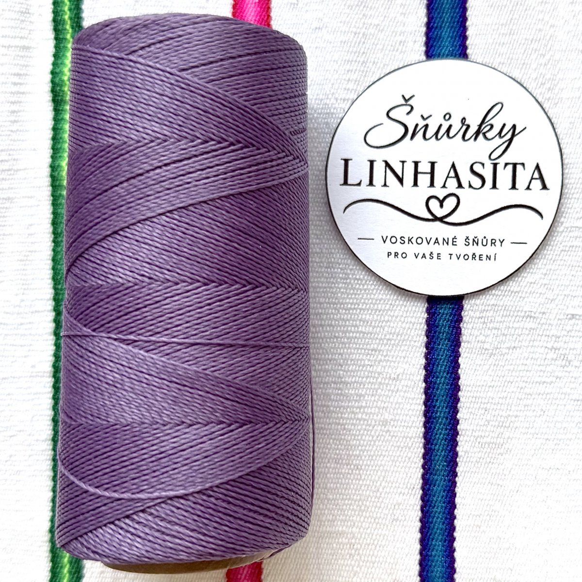 Linhasita 0,5 mm 69 celá cívka (levandulová)