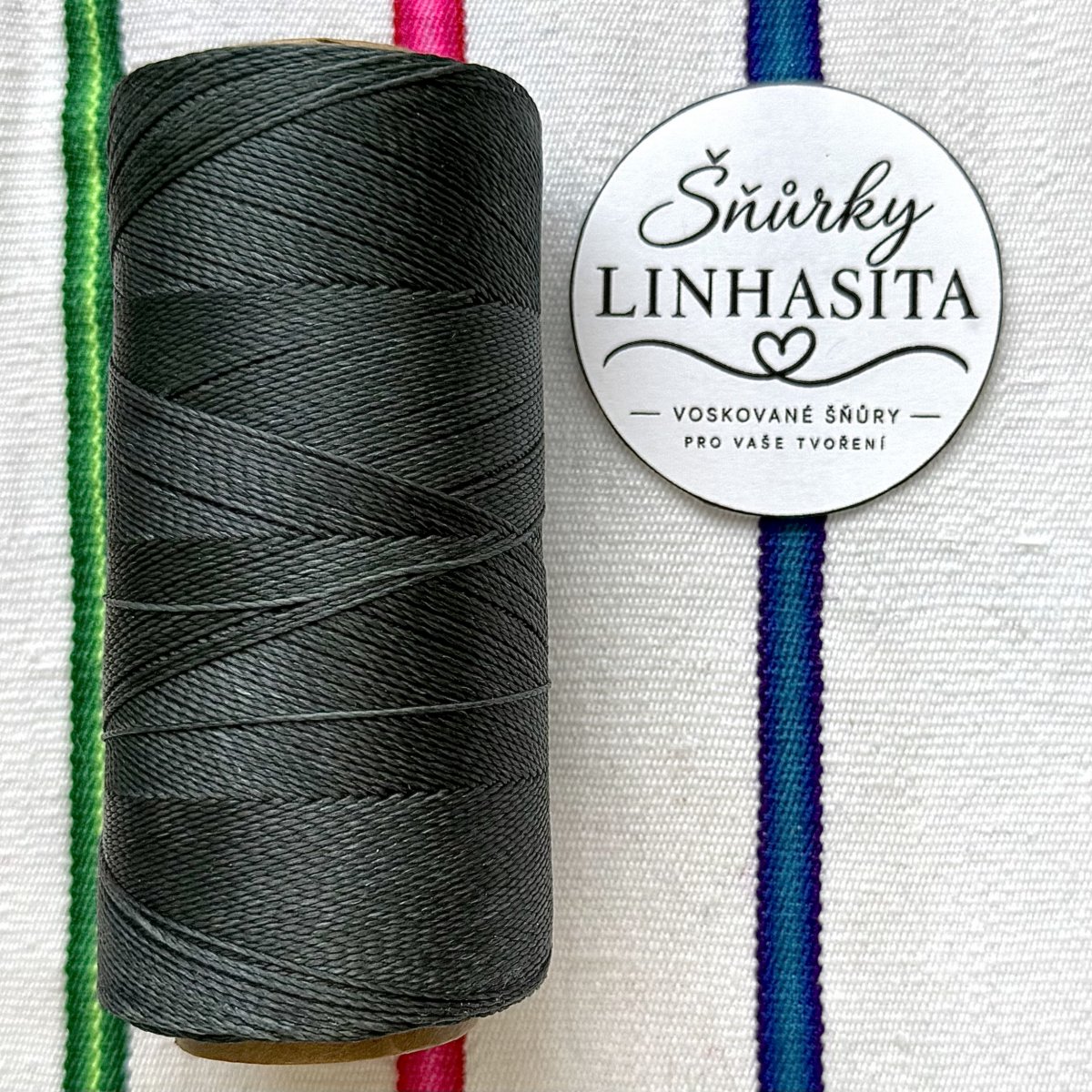 Linhasita 0,5 mm 209 celá cívka (zelenošedá)