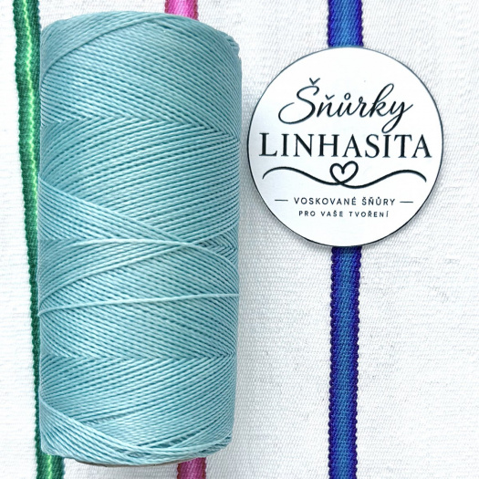 Linhasita 0,75 mm 605 celá cívka (azurová)
