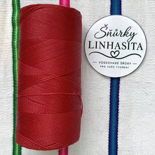 Linhasita 0,5 mm 233 celá cívka (červená)