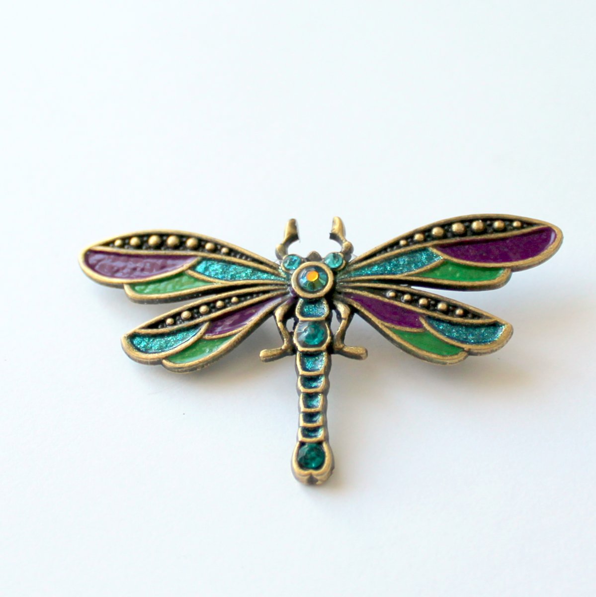 Luxusní vážka - brož