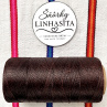Linhasita 0,75 mm 555 celá cívka (tmavě hnědá)