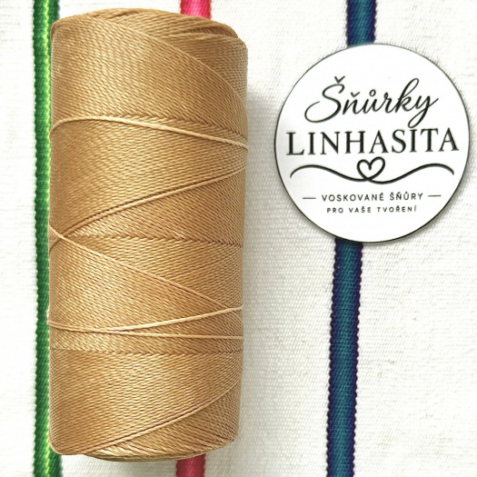 Linhasita 0,5 mm 602 celá cívka (písková)