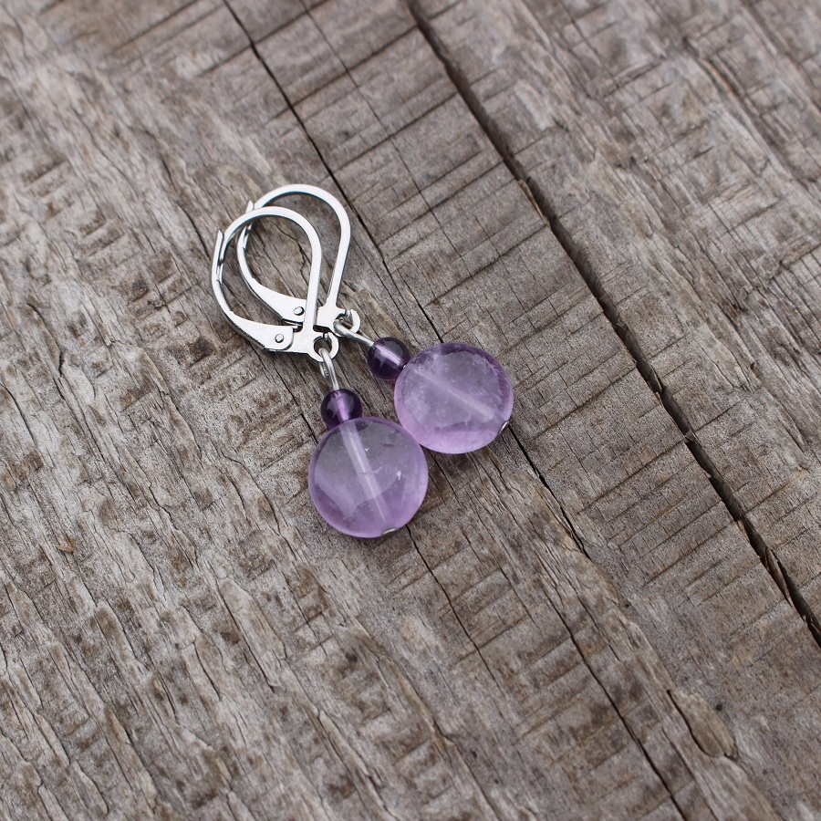 Levandulové ∞ ametyst, chir. ocel