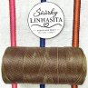 Linhasita 0,75 mm 666 celá cívka (studená hnědá)