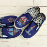 Námořnické SLIP ON vel.40-45 na obj. UNISEX