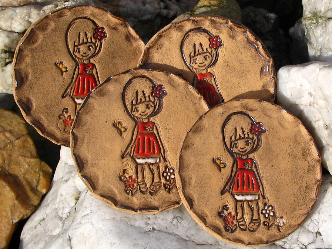 Podtácky pro holčičky