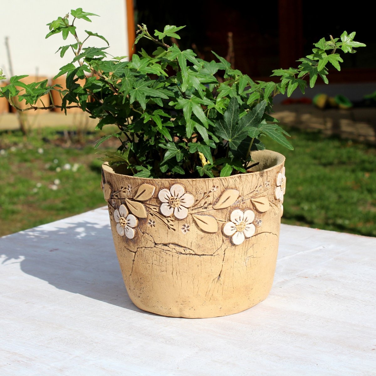 Květník malý - bílé kytičky