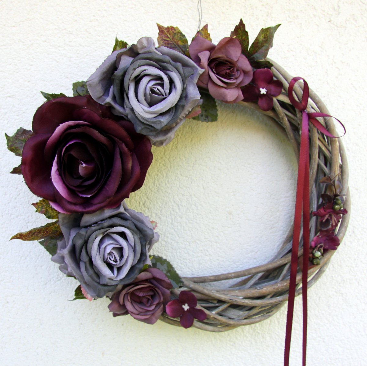 Ema Destinová_věnec na dveře