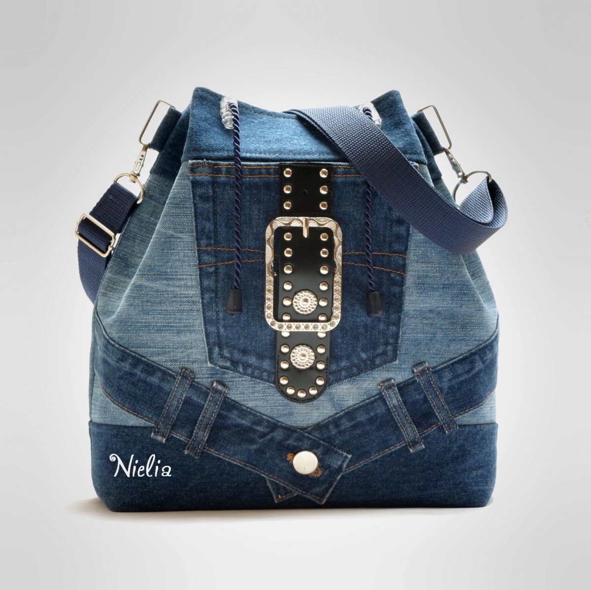 Kabelka - S opaskovou kapsou