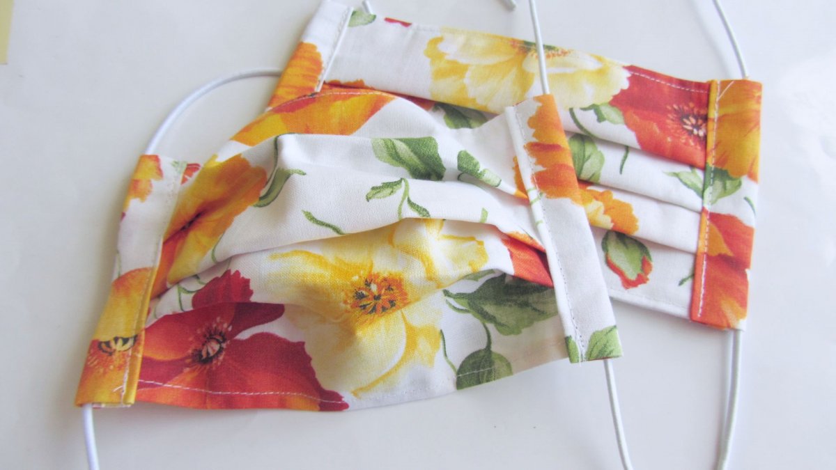 Rouška - Vlčí máky oranžové