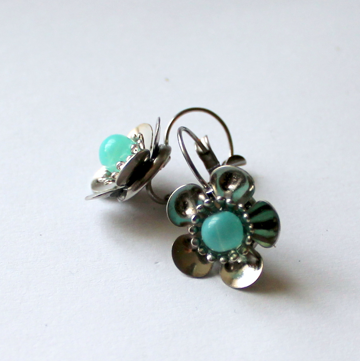 Květinky - náušnice