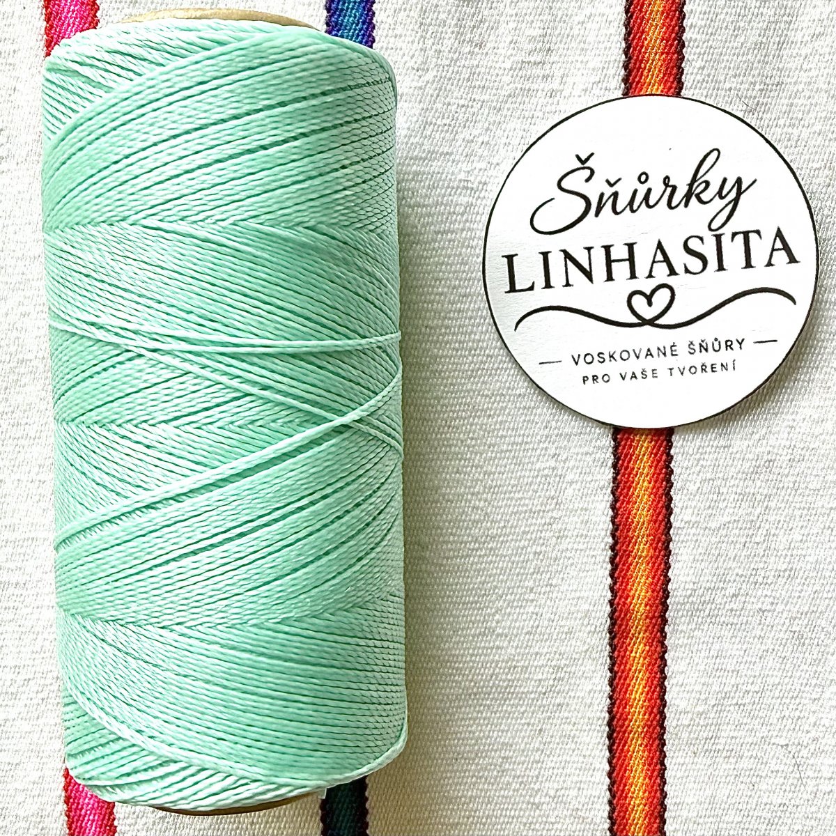Linhasita 0,75 mm 1444 celá cívka (mint)