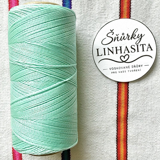 Linhasita 0,75 mm 1444 celá cívka (mint)