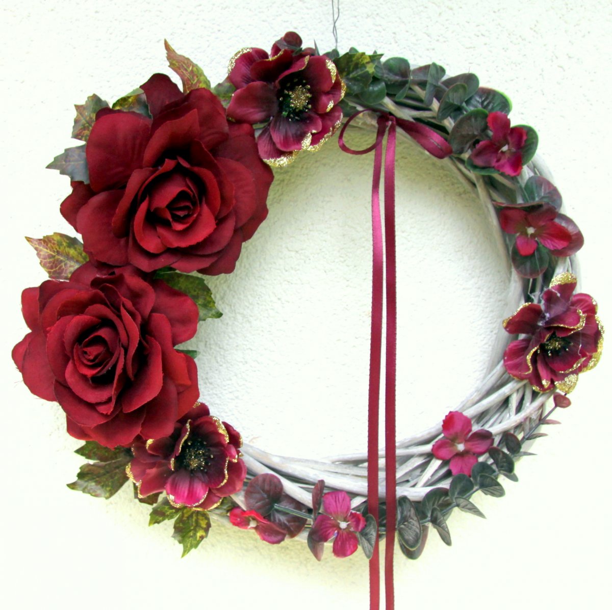 Snídaně u Tiffaniho_věnec na dveře