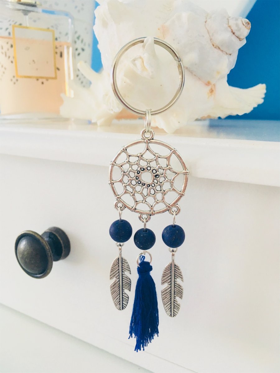  Lapač snů Lapis Lazuli  - noční obloha s hvězdami 