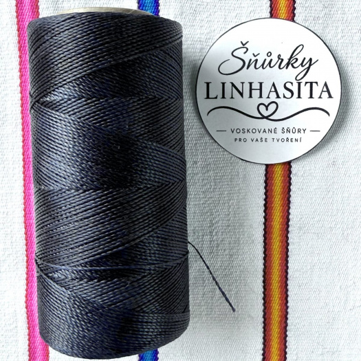 Linhasita 0,5 mm 73 celá cívka (tmavě modrá)