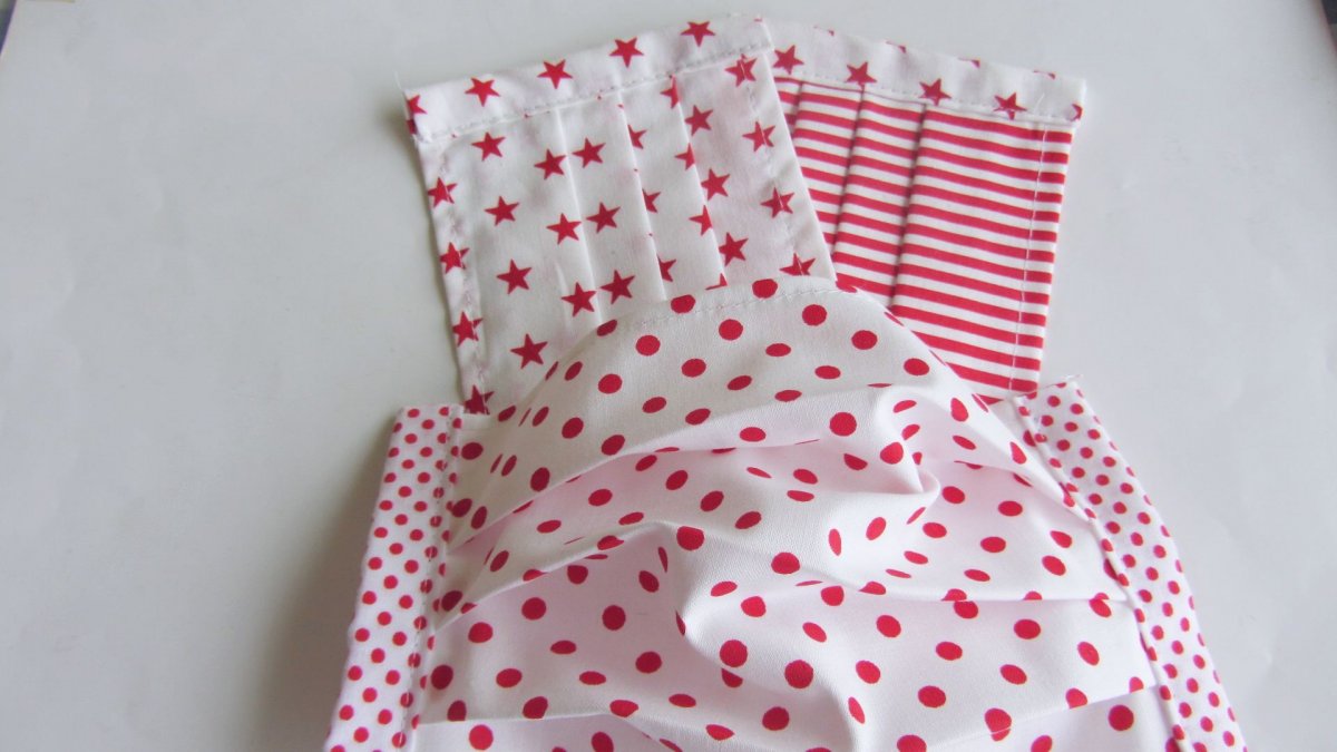 Rušky jednovrstvé - Sada červená