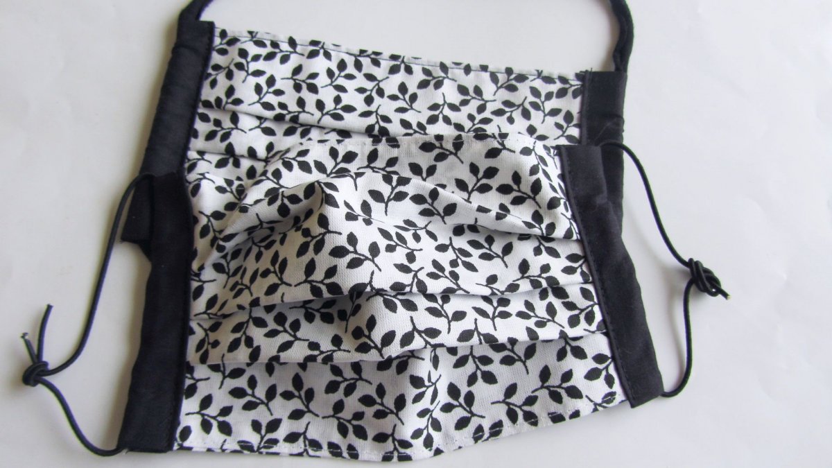 Rouška dvouvrstvá - Lístečky