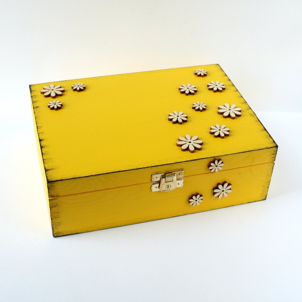 Krabička s kytičkami - 6 přihrádek