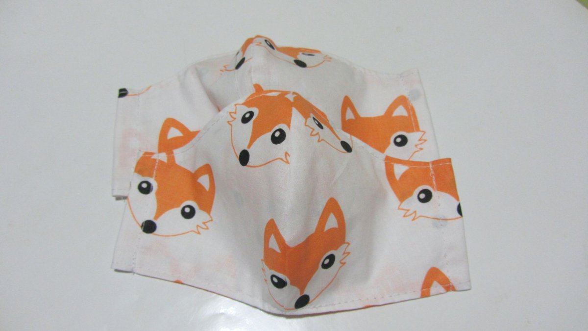Roušky dětské dvouvrstvé - Chytré liška