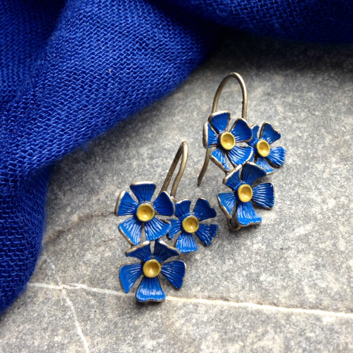 Náušnice Pomněnky