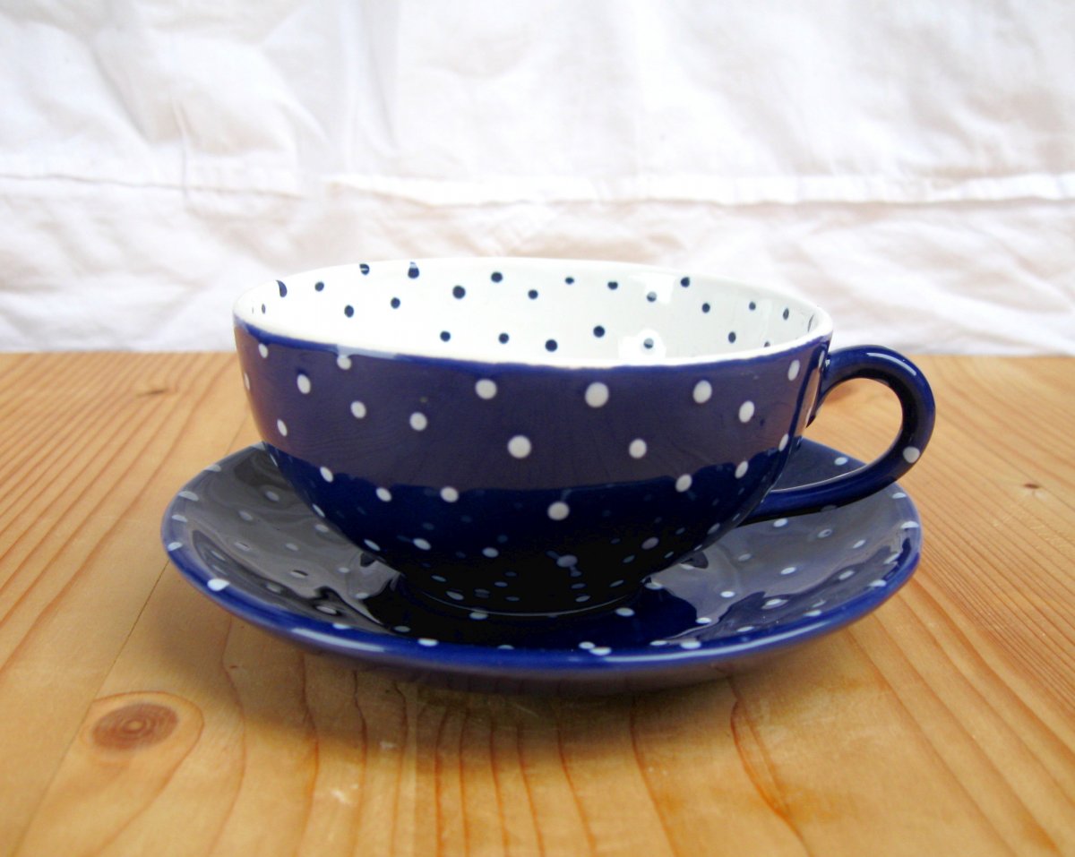 Dnem i nocí....šálek s podšálkem