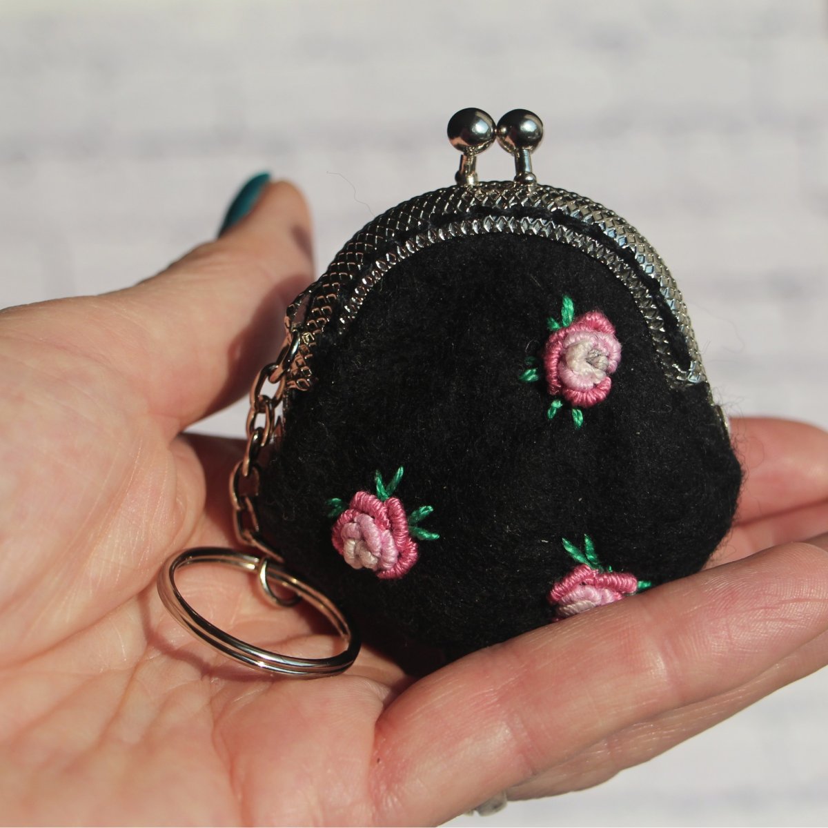 Mincovka - růžičková minikabelka, minikabelčička