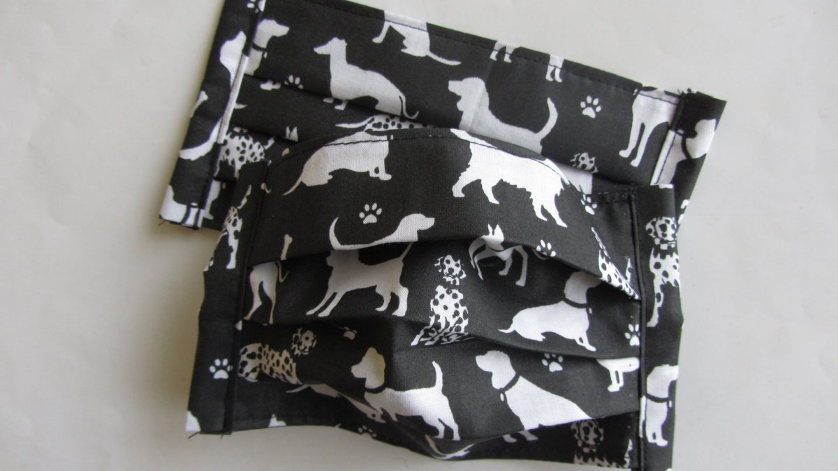 Rouška dvouvrstvá - Psí kamarádi