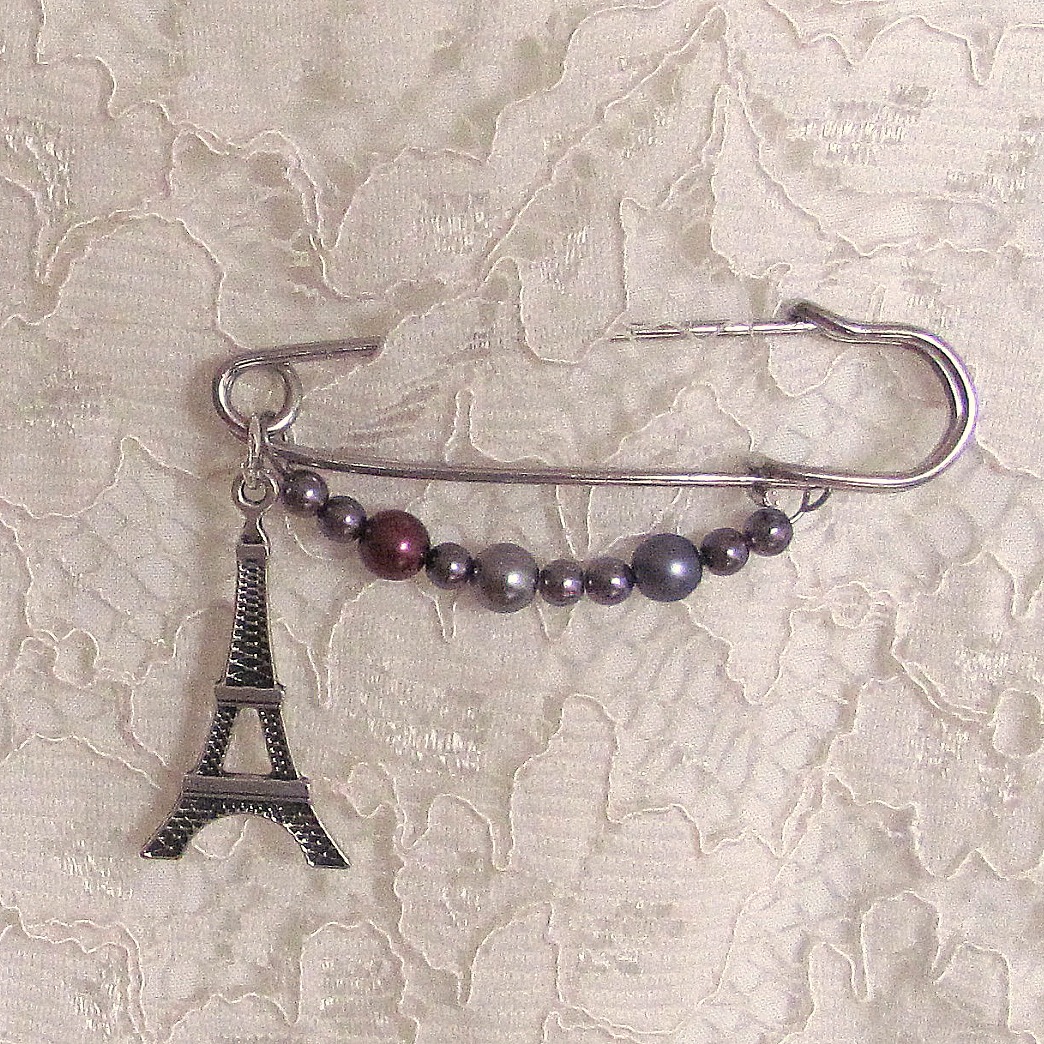 Ozdobný spínací špendlík, Eiffelova věž