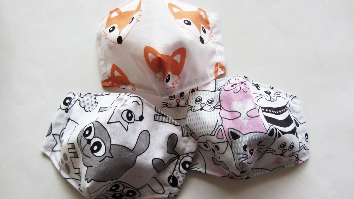 Rouška dětská - Zvířátka