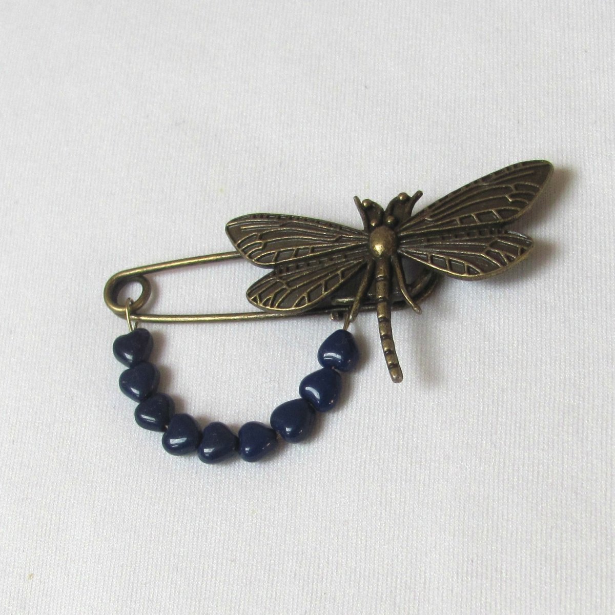 Ozdobný spínací špendlík, vážka 3