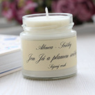 Jen Já a plamen svíčky