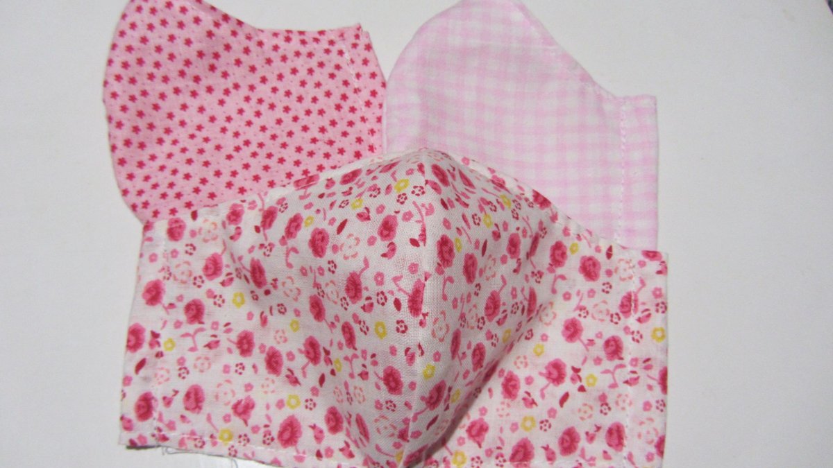 Roušky dětské - Růžová řada