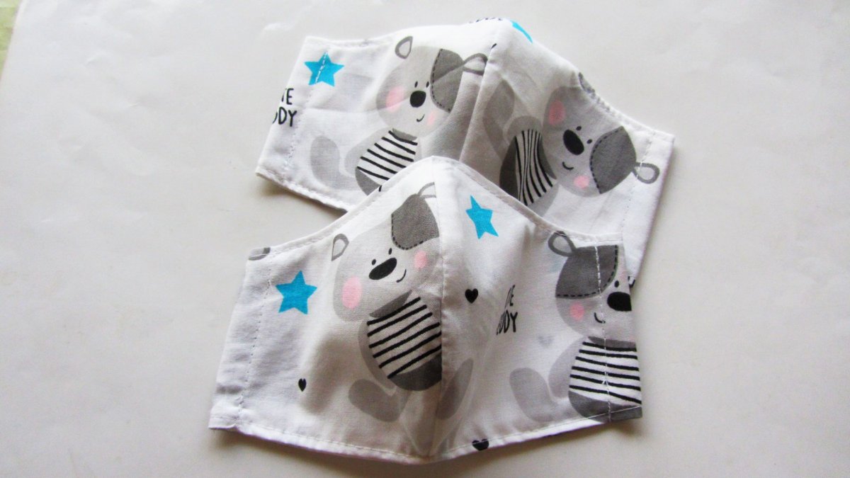 Rouška dětská - Medvídek Teddy