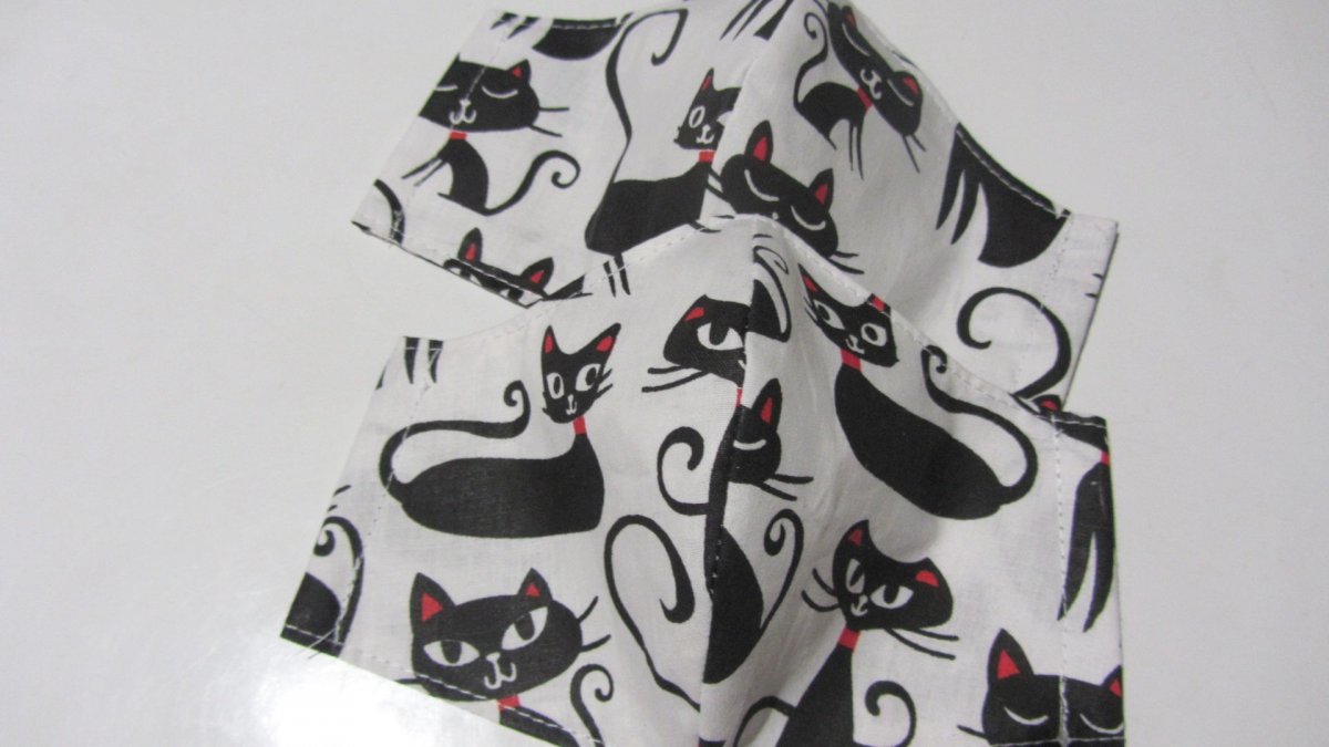 Rouška dětská - Kočičky