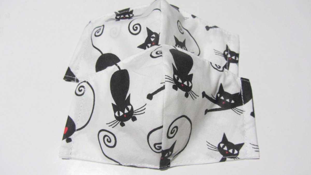 Rouška dětská - Kočičky