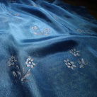 Kvítky - hedvábný šáteček