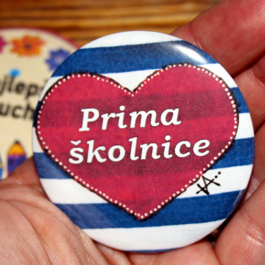 Odznáček VELKÝ  6 cm!