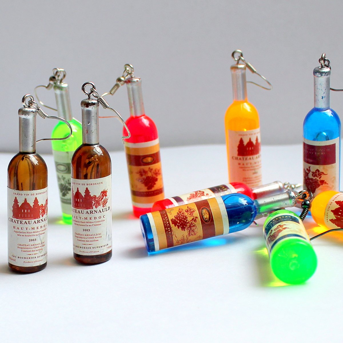 Hurá na mejdan!!! -  náušnice (žluté)