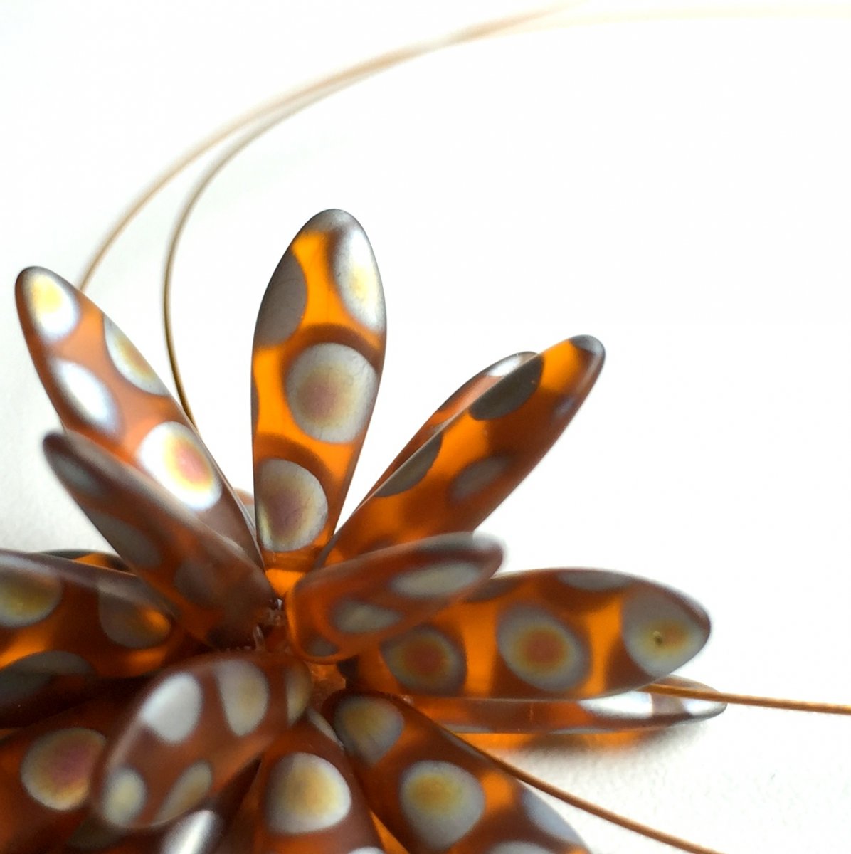 Náhrdelník: Exotický květ II.