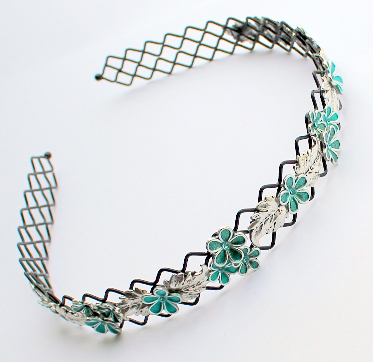 Rozkvetlá čelenka + náušnice zdarma!!!