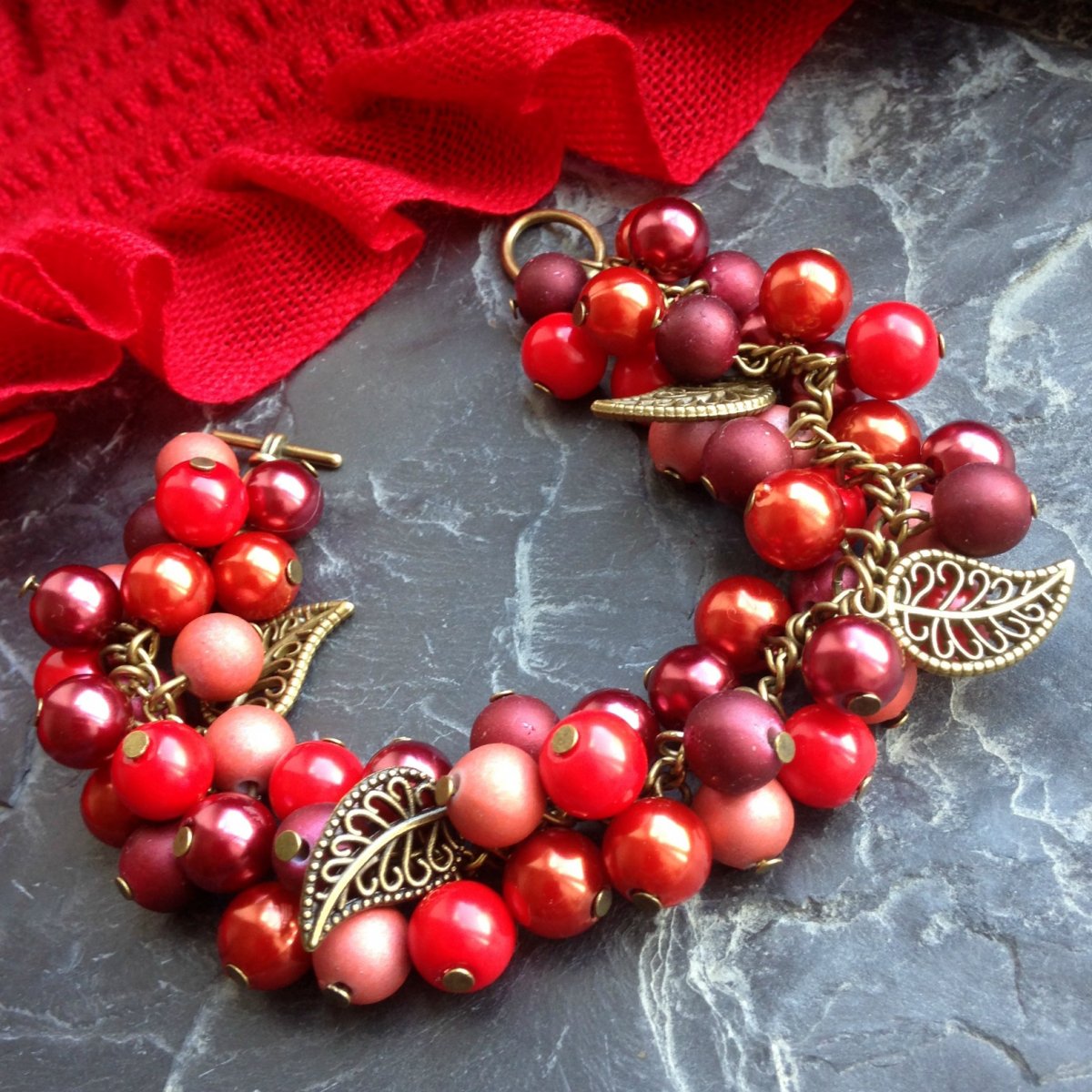 Lesní směs - náramek