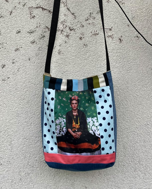 Jeansová crossbody kabelka FRIDA