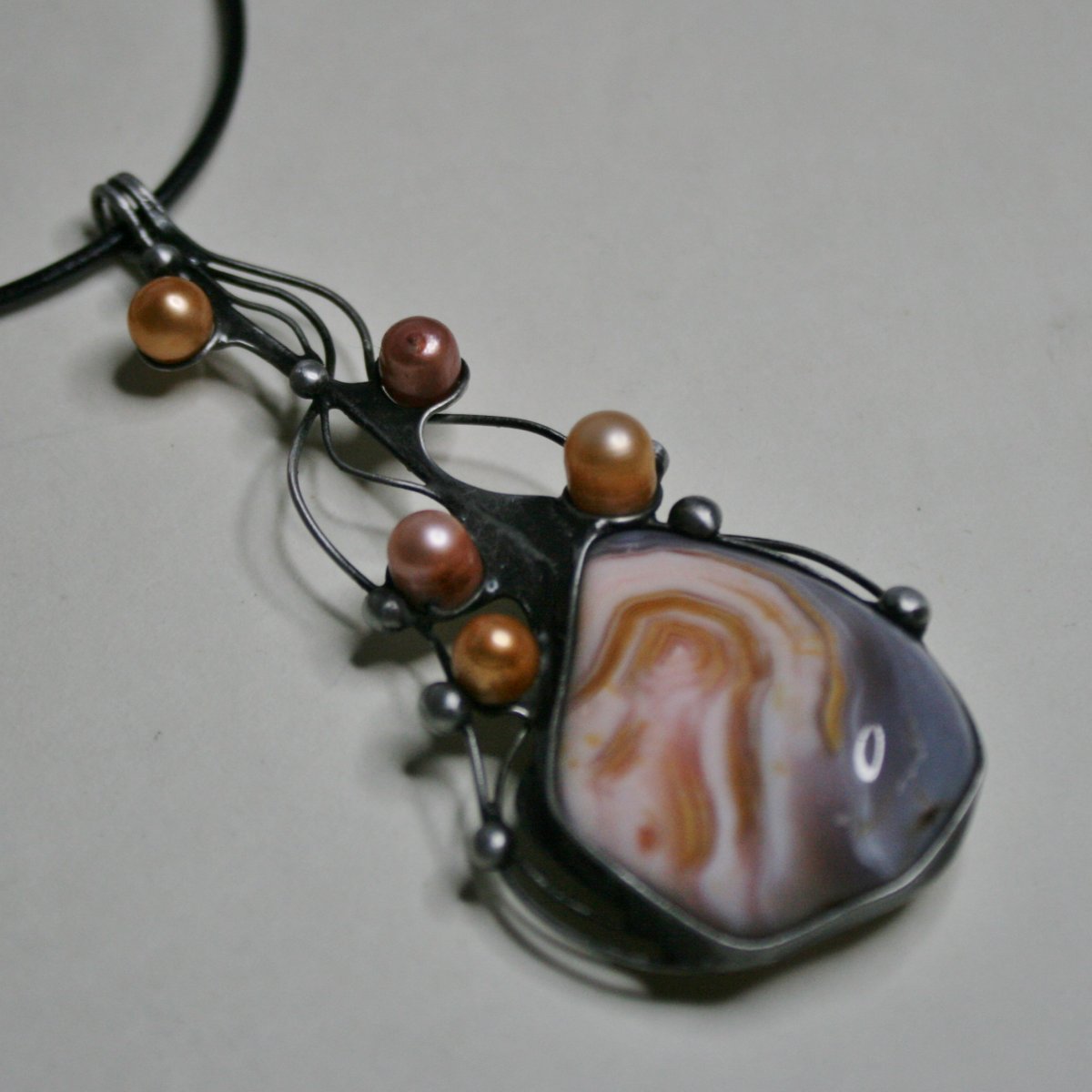 Radost ze života - achát  