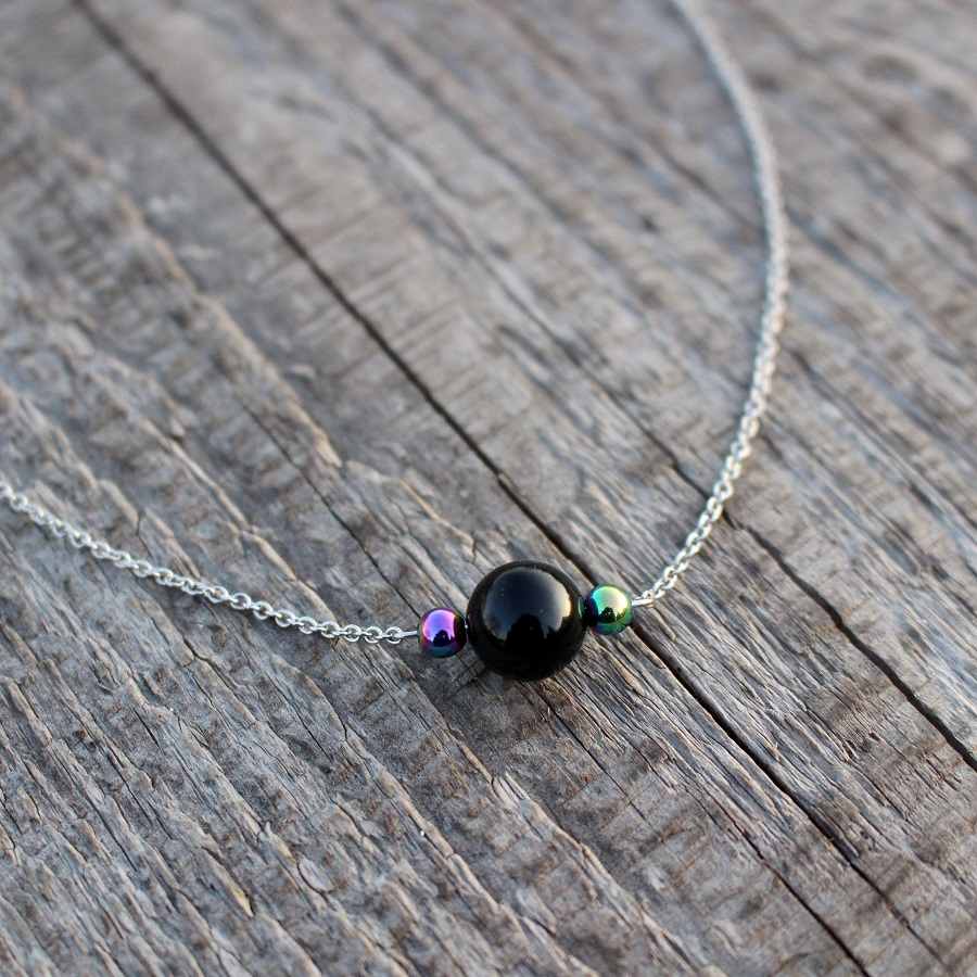 Wasi • onyx + hematit, chir. ocel